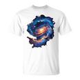 Galaxy Backprint Tシャツ