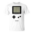Gameboy オリジナルゲーマー 面白いオタクビデオゲームシャツ Tシャツ