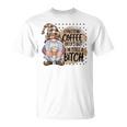 Gnome Coffee Lover I Pretend Coffee Help But I'mtill A Tシャツ