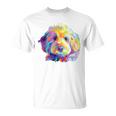 Goldendoodle ギフト ラブラドゥードル Cockapoo Mom カラフル ポップアート Tシャツ
