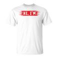 Hi I'm Tommy 名前 Tommy 長袖tシャツ Tシャツ