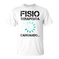 Hombre Fisio Terapeuta Cargando Regalo Hombre Manga Corta Camiseta unisex