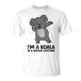 I'm A Koala In A Human コスチューム ファニー コアラ Tシャツ