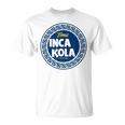 Inca Kola ペルーゴールデンコーラ バブルガム クリームソーダ Tシャツ