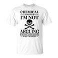 Ingeniero Químico Ingeniería En Ciencias Camiseta unisex