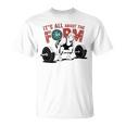 It's All About The Form デッドリフティング トランプ ワークアウト ジム 面白い 長袖tシャツ Tシャツ