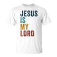 Jesus Is My Lord – Christian Faithintage Graphic Tシャツ