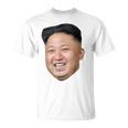 Kim Jong Un Big Face ロケットマン 北朝鮮パロディ Tシャツ
