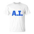 I Love AI 人工知能 長袖tシャツ Tシャツ