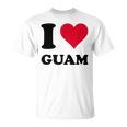 I Love Guam Tシャツ