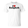 I Love Heart Bangkok タイ Bk Bkk Tシャツ