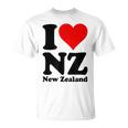 I Love Heart ニュージーランド Nz キウイマオリ文化 Tシャツ
