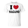 I Love Nagano 長野大好き Tシャツ