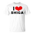 I Lovehiga 愛 ハート 滋賀 滋賀県 日本 お土産 かわいい おしゃれ Tシャツ