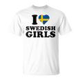 I Lovewedish Girls Tシャツ