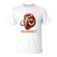 Mammut 氷河期 石器時代 象 ダス イスト マムート コスチューム 長袖tシャツ Tシャツ