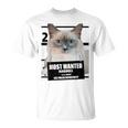 Most Wanted ラグドール ラグドール 猫 Tシャツ