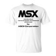 Msx コンピューター Tシャツ