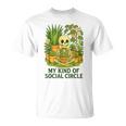 My Kind Ofocial Circle Plantkeleton ユーモア Tシャツ