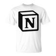 Notion アプリ All Notion Lovers Notion Aesthetic Notionユーザー Tシャツ
