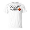 Occupy Mars 公式スペース Nasa 火星ミッション Tシャツ