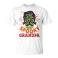 Onepooky Grandpa ハロウィン ホラーマン サングラス ファミリー 長袖tシャツ Tシャツ
