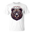 メンズ Papa Bear Face サングラス Papa Bear Lover 父の日 Tシャツ