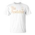 The Pawfather ファニーペット愛好家 ノベルティ 父の日 長袖tシャツ Tシャツ