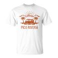 Pico Rivera Ca カリフォルニア レトロ ビンテージ サーフィン ビーチ Tシャツ