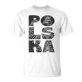 Polska Flag Eagle Polski Pride ポーランドヘリテージデザイン Tシャツ