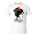 Portugal Girl Portugués Es Portugal Bandera Camiseta unisex