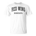 Red Wing ミネソタ Mn ヴィンテージ アスレチック スポーツデザイン Tシャツ