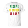 Reggae Is Music Of Love 長袖tシャツ Tシャツ
