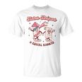 Retro Groovy 4Th Of July Stars Stripes & Equal Rights T-Shirt