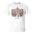 Retrointage Roma Italia Roma Italia Roma Italia Regalo Camiseta unisex