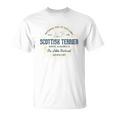 Scottish Terrier ヴィンテージスコティッシュ・テリア Tシャツ