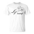 Showjumping Equestrian Horse Riding Tシャツ