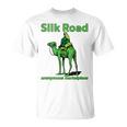 Silk Road 匿名マーケットプレイス キャメル ダークウェブ 暗号 Btc Tシャツ
