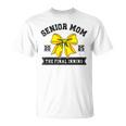 Softball Senior Mom 2025 The Final Inning Softball Mom T-Shirt
