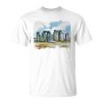 Stonehenge イギリス土産 ストーンヘンジ。 長袖tシャツ Tシャツ