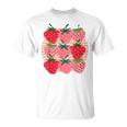 Strawberries Red Berriesummer Fruit Retrotrawberry T-Shirt
