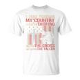 I Take Pride In My Country Itand For The Flag 裏面 Tシャツ