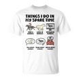 Things I Do Mypare Time 馬 面白い 乗馬 メンズ レディース Tシャツ