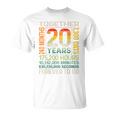 Together 20 Years Forever To Go 結婚20周年記念 Tシャツ