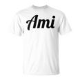 Top Thatays The Name Ami Tシャツ