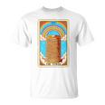 The Tower タロットカード パンケーキタワー 朝食愛好家 長袖tシャツ Tシャツ