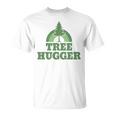 Tree Hugger 環境保護主義者 ヴィンテージ レトロ 自然愛好家 長袖tシャツ Tシャツ
