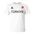 Turkiye トルコ国旗 トルコ オリンピック シューティング チーム スポーツ Tシャツ