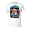 Ufo 猫誘拐 星空の下で Tシャツ
