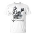 V8 エンジン Tシャツ